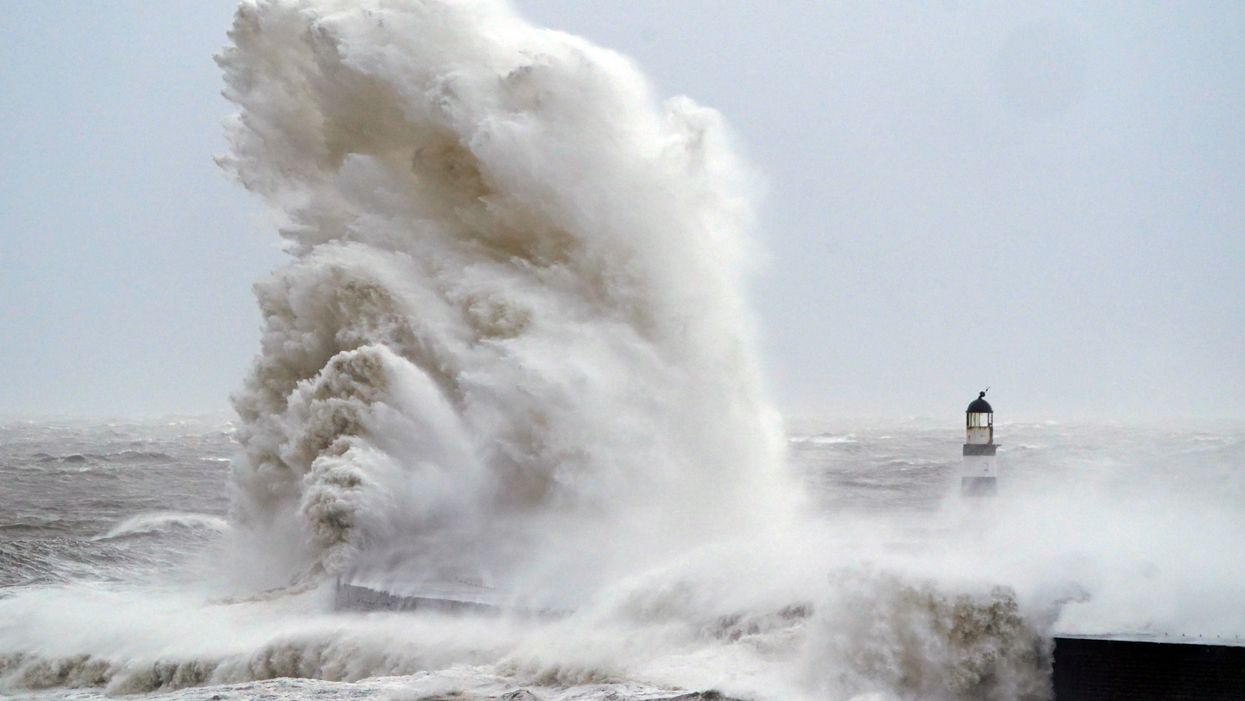 Storm Arwen: 12 of the most dramatic pictures and videos as UK battered by 100mph winds