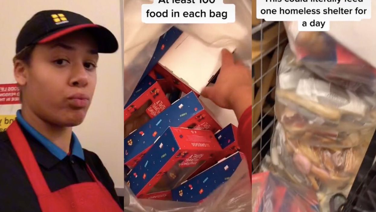 Greggs worker reveals how much food goes to waste in one store and TikTok is shocked