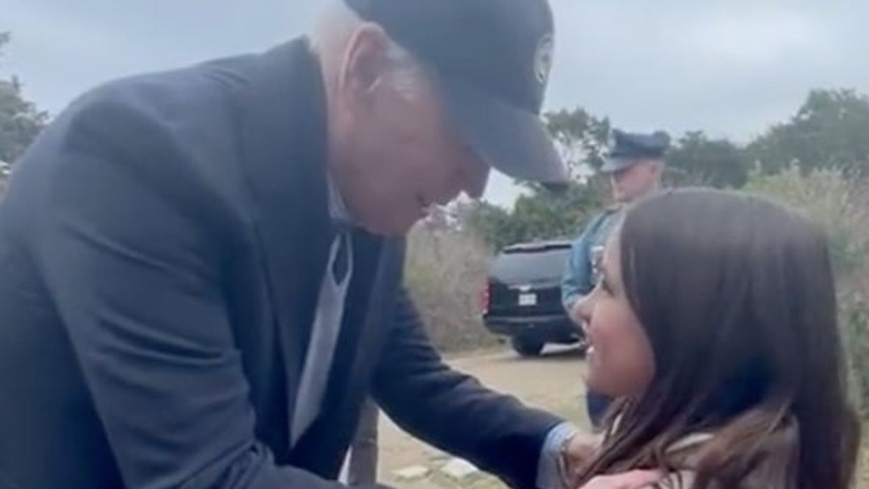 Sweet video shows Biden comforting child who’s struggling with a stutter