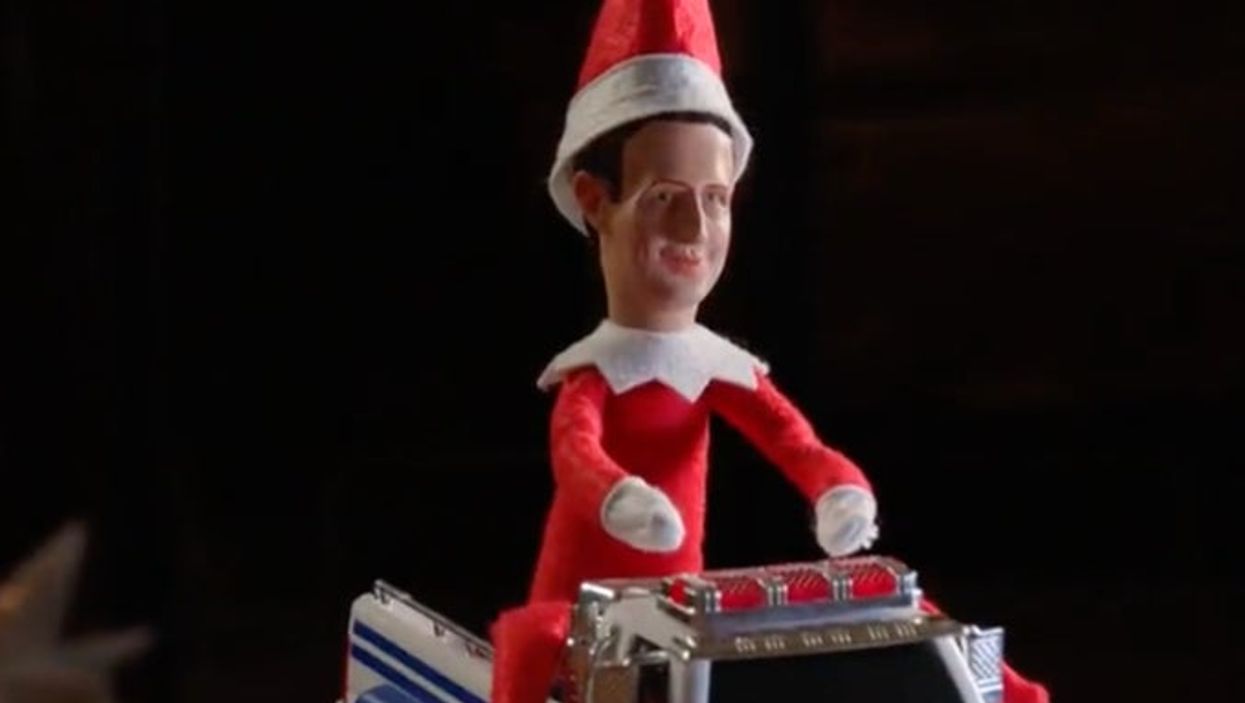 Mark Zuckerberg and QAnon followers mocked in Elf on the Shelf parody
