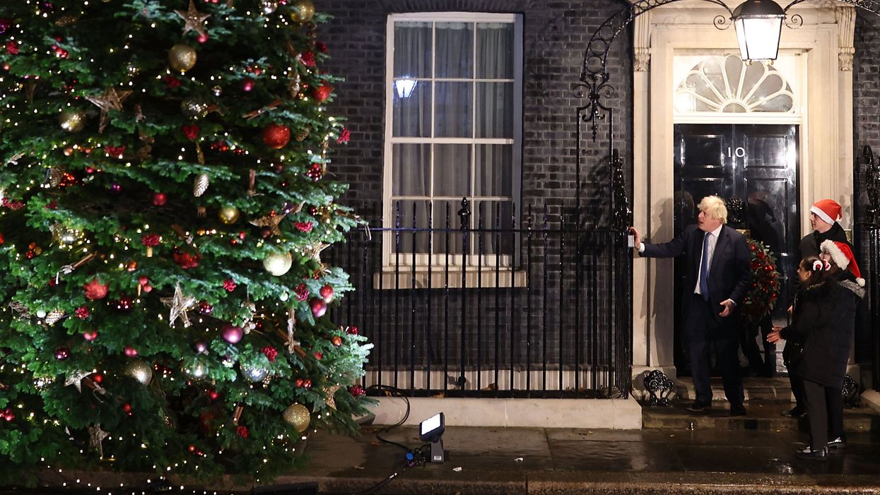 Boris Johnson struggled to turn on the Downing Street Christmas lights and the jokes wrote themselves