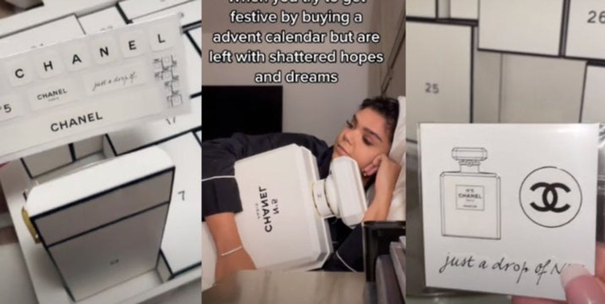 Chanel s 825 Advent Calendar Gets Slated On TikTok For Its chanel-s-825-advent-calendar-gets-slated-on-tiktok-for-its