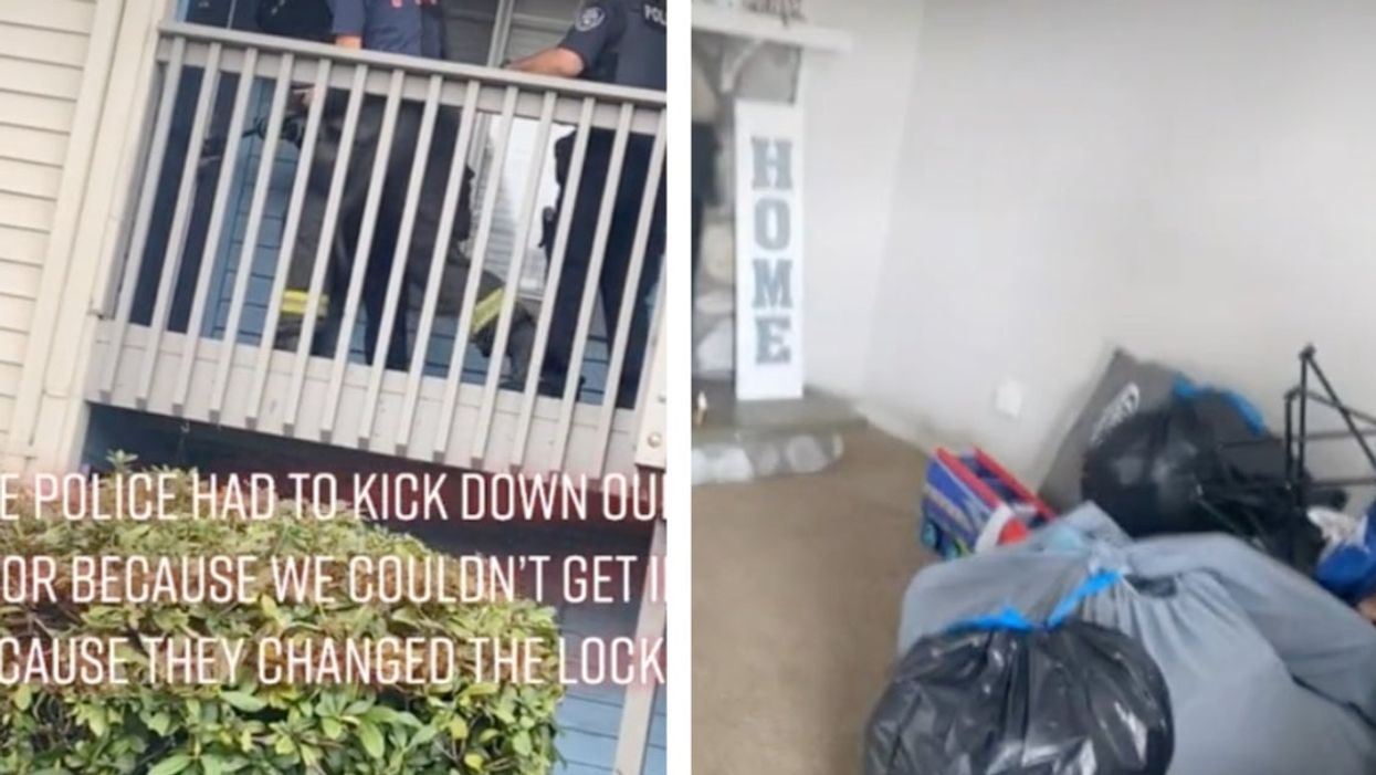 Thieves break into woman’s apartment and redecorate