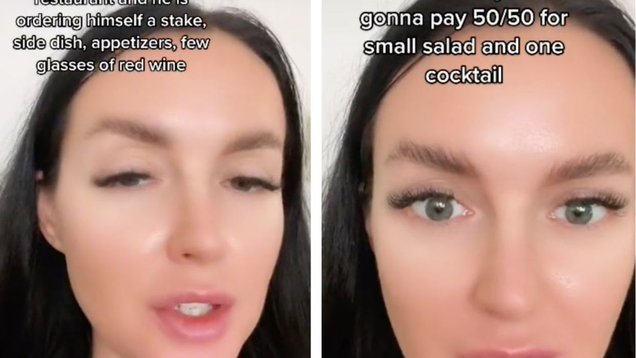 Man asks date to split bill after he ordered steak, starter, wine for himself