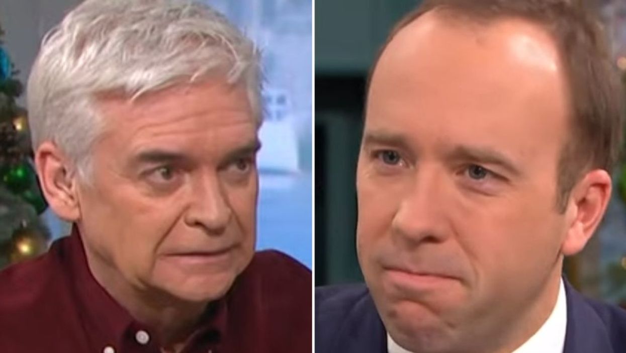 Phillip Schofield asks Matt Hancock if his dyslexia caused him to ‘misread the social distancing rules?’