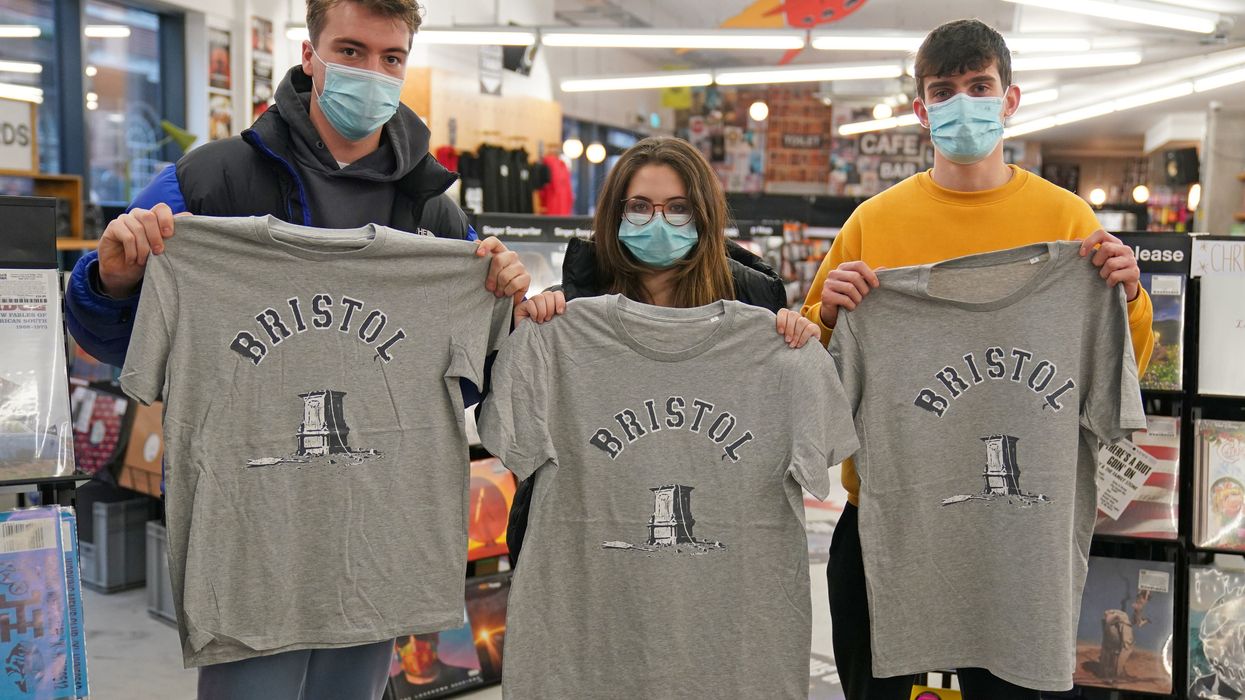 Banksy is selling t-shirts so ‘Colston Four’ can go ‘for a pint’