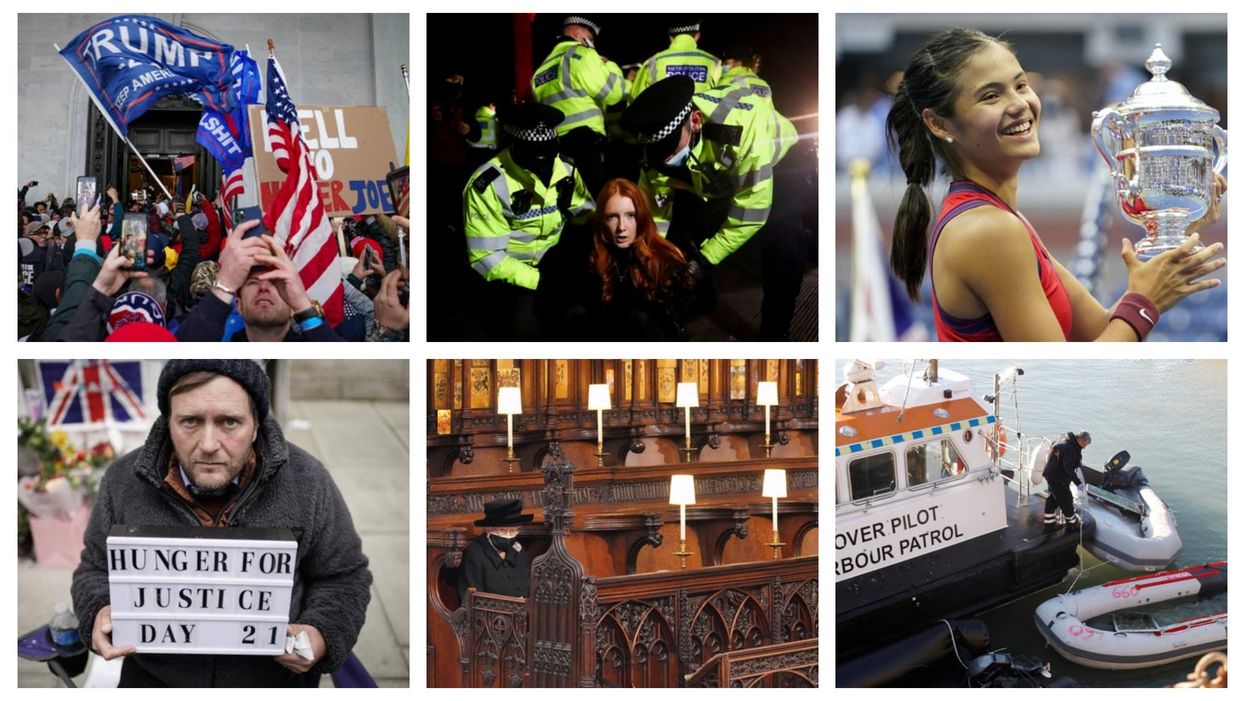 2021 in pictures: 18 of the most iconic images from key events in the last year