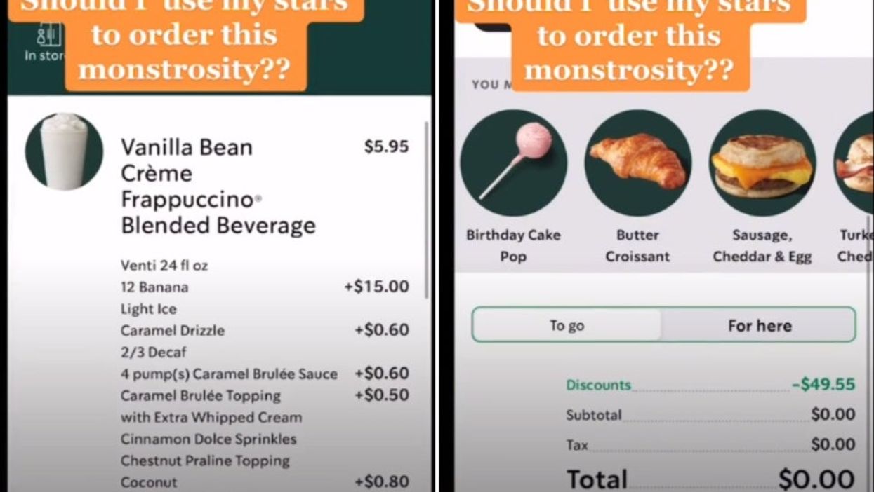 Starbucks custom drink that costs $50 for a single cup is roasted on TikTok