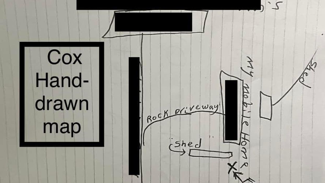 Death row inmate scribbled a map before he was executed - and cops just found the victim’s presumed remains