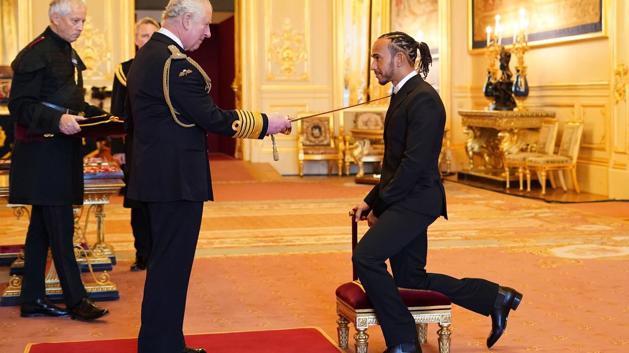 Sir Lewis Hamilton knighted by Prince Charles days after controversial F1 championship defeat