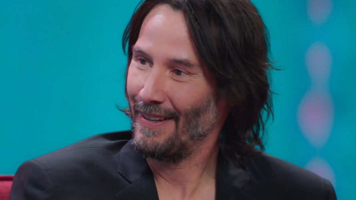 Keanu Reeves was asked if he’s the nicest guy in Hollywood and his response perfectly answered the question