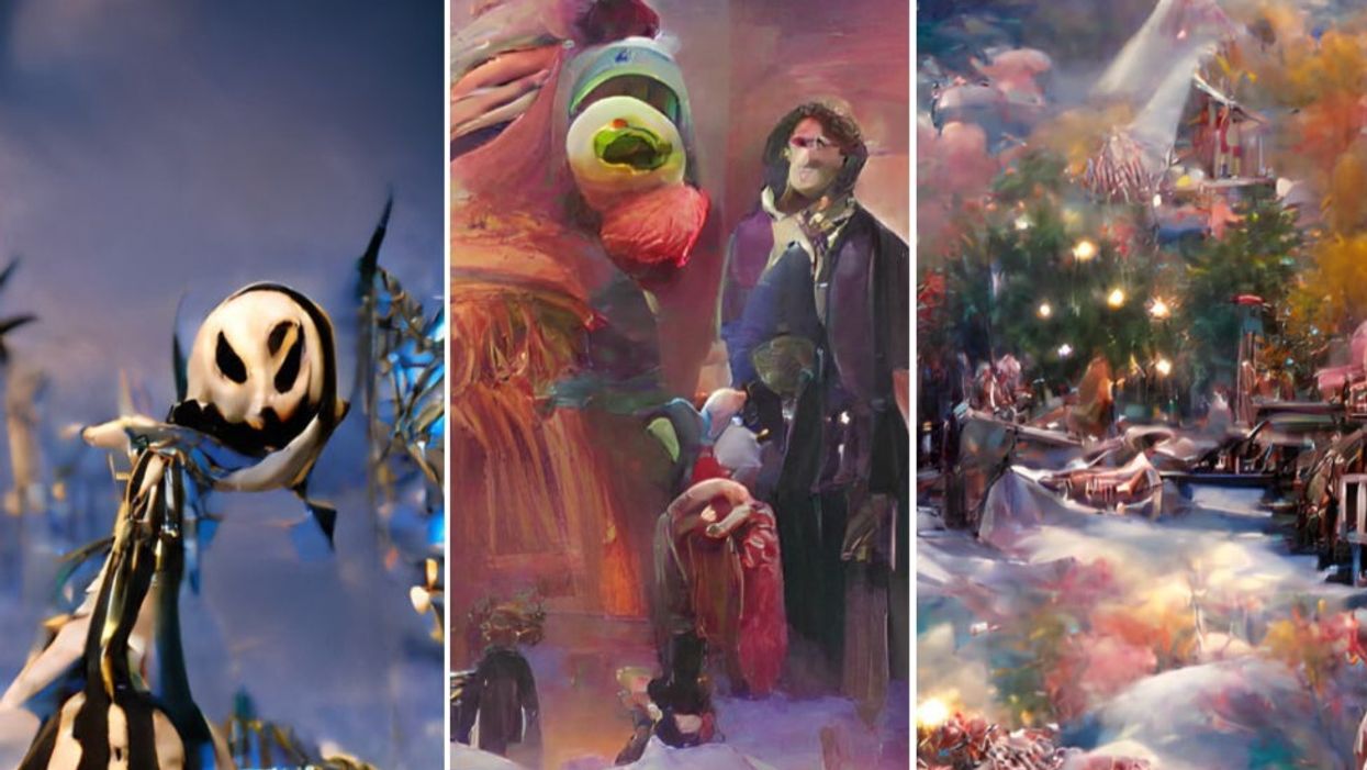 TikTok AI trend with a festive twist: Can YOU guess the 10 Christmas films from this AI artwork?