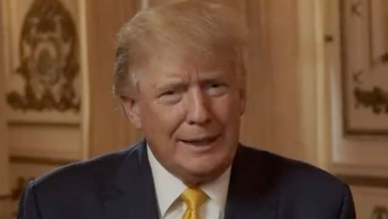 Donald Trump thinks people say merry Christmas because of him