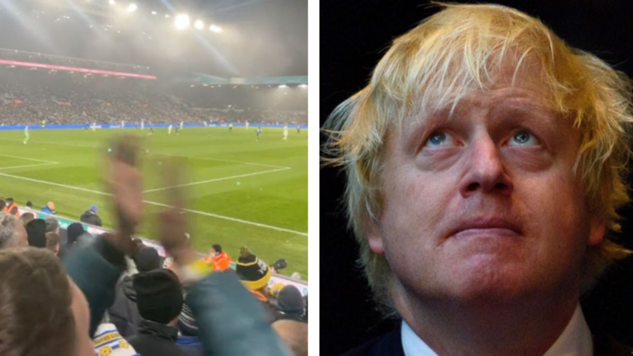 Leeds United fans have a very NSFW chant about Boris Johnson