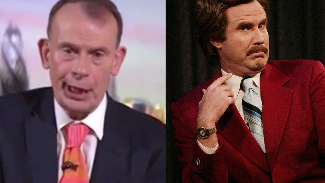 Andrew Marr had his own production crew in stitches with closing Anchorman quote on final ever BBC show