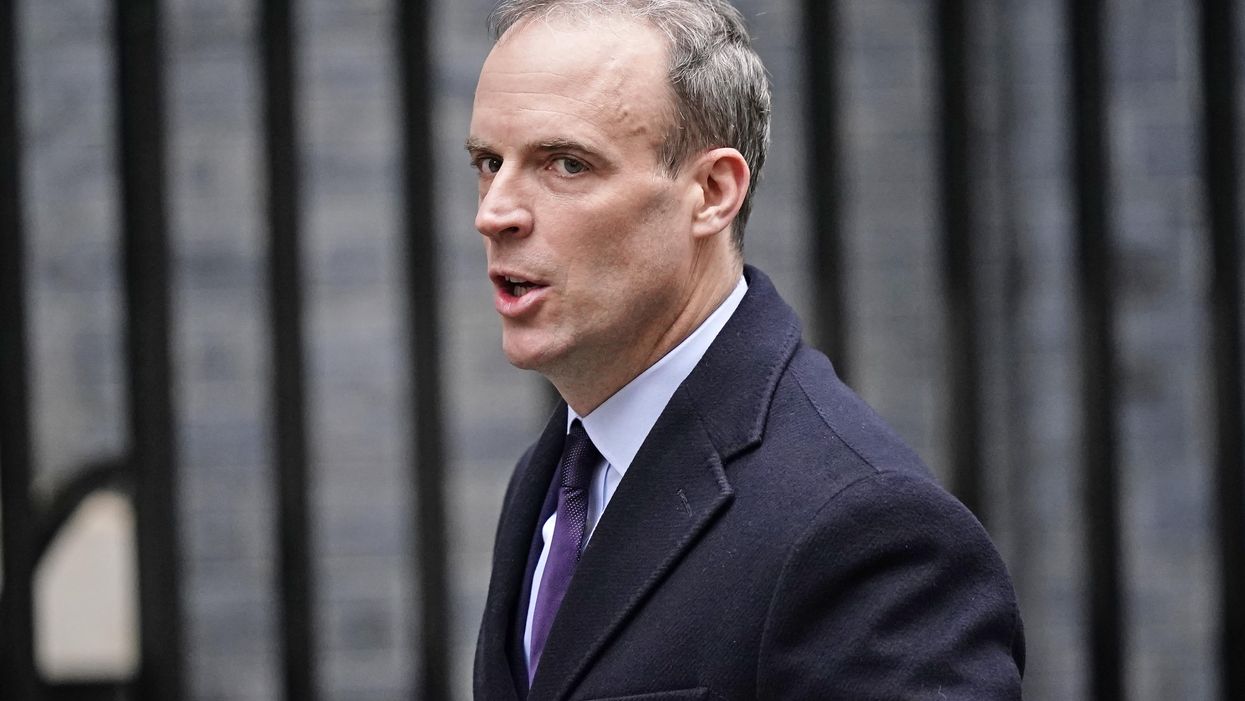 Dominic Raab roasted for suggesting No 10 garden party isn’t a party because ‘the prime minister is in a suit’