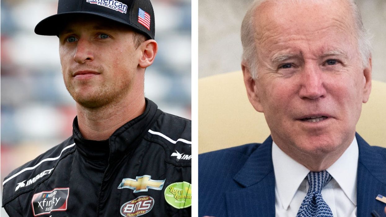 Nascar driver who sparked ‘Let’s Go Brandon’ didn’t want it to become an anti-Biden meme