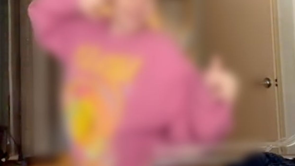 Woman does viral dance next to her baby in hospital to explain diagnosis