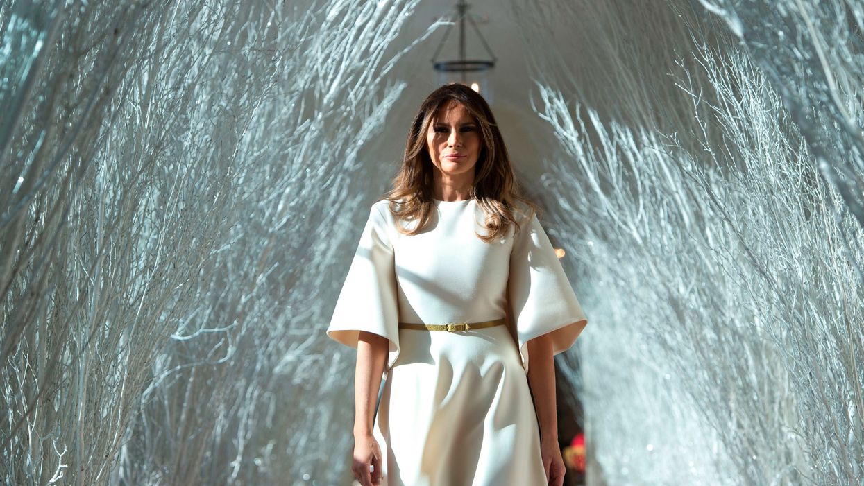 Trump’s still annoyed that people mocked Melania’s Christmas decorations