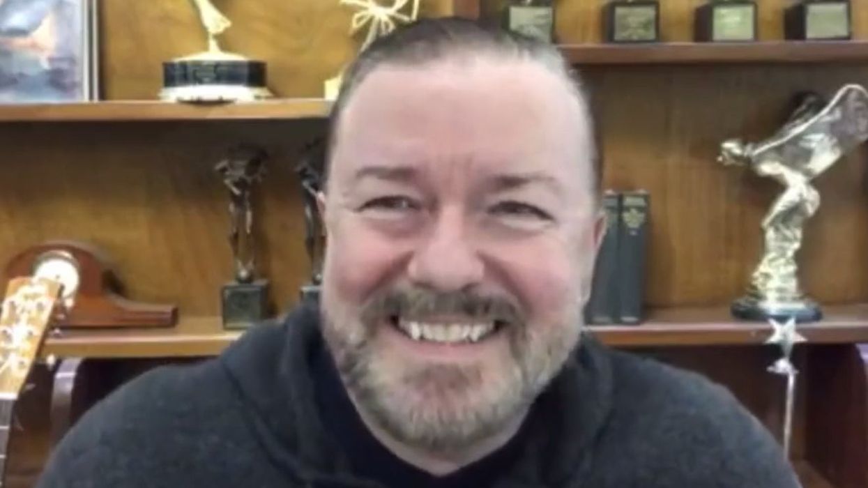 Ricky Gervais doesn’t hold back his thoughts on Boris Johnson’s government