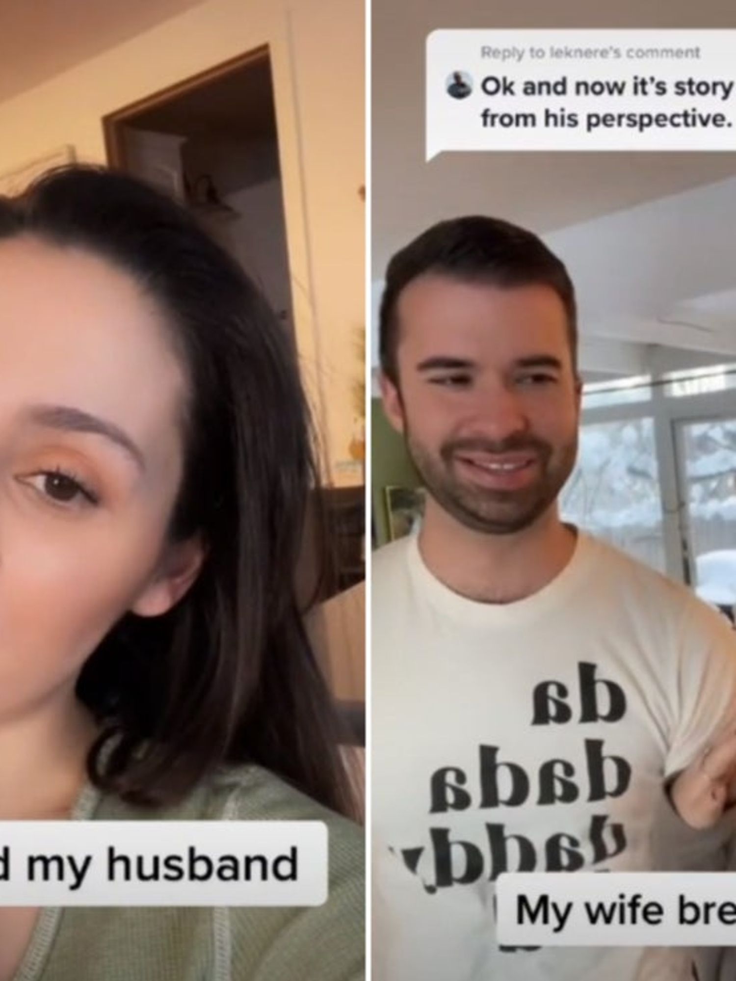 Woman explains why she breastfed her husband in viral TikTok