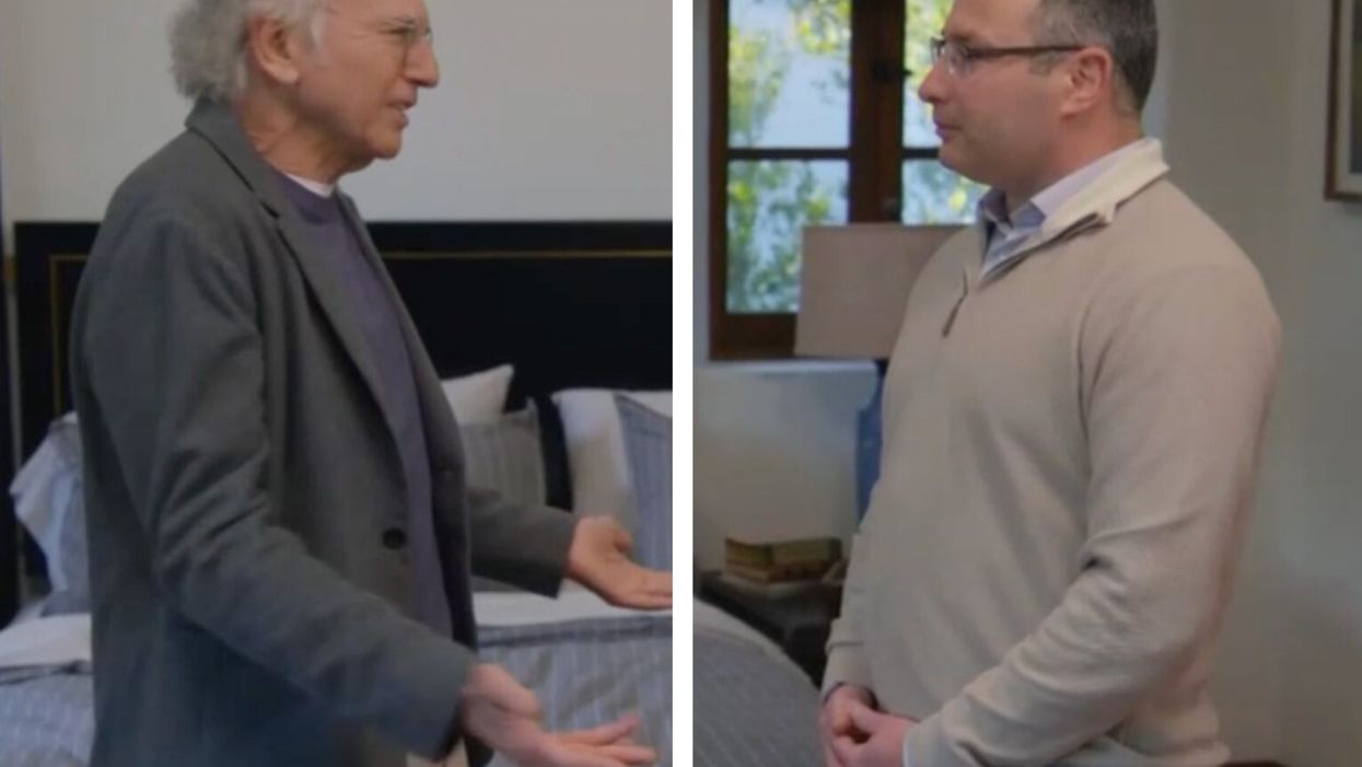 Trump whistleblower Alexander Vindman stars alongside Larry David in ‘Curb’ finale and people love it