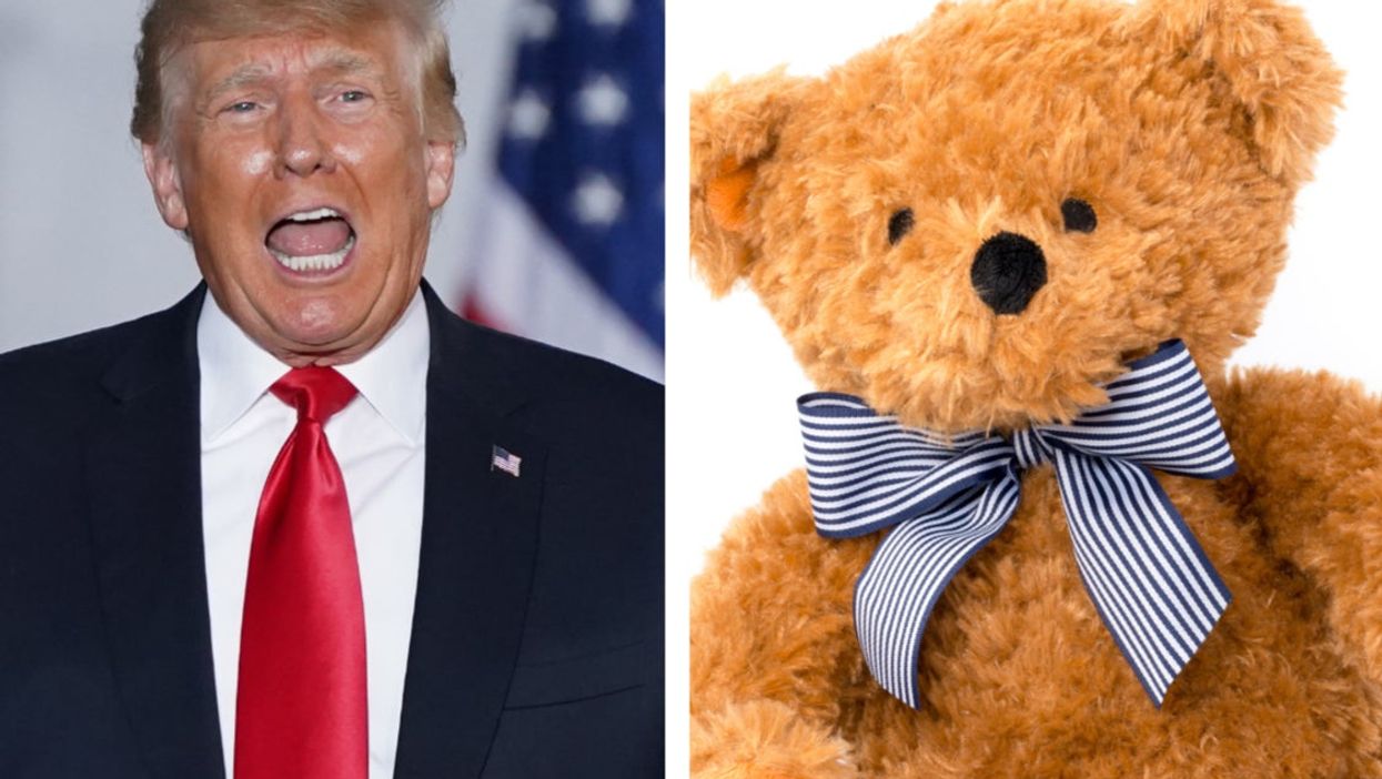 Bizarre figurines of bears that look like Donald Trump banned at US military base