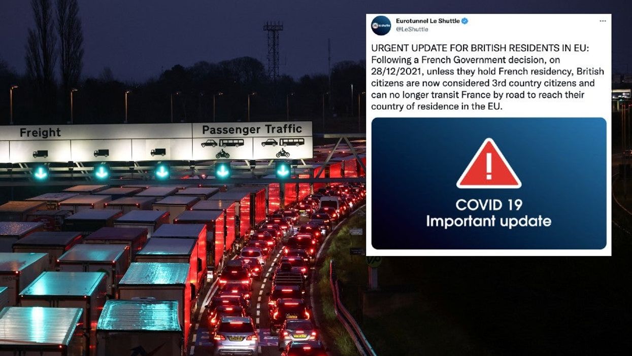 Eurotunnel Covid warning calling Brits ‘3rd country citizens’ sparks fresh Brexit debate