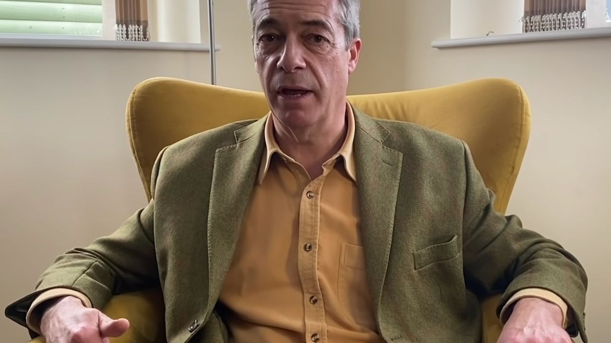 Nigel Farage’s 2022 New Year video message has been mercilessly mocked