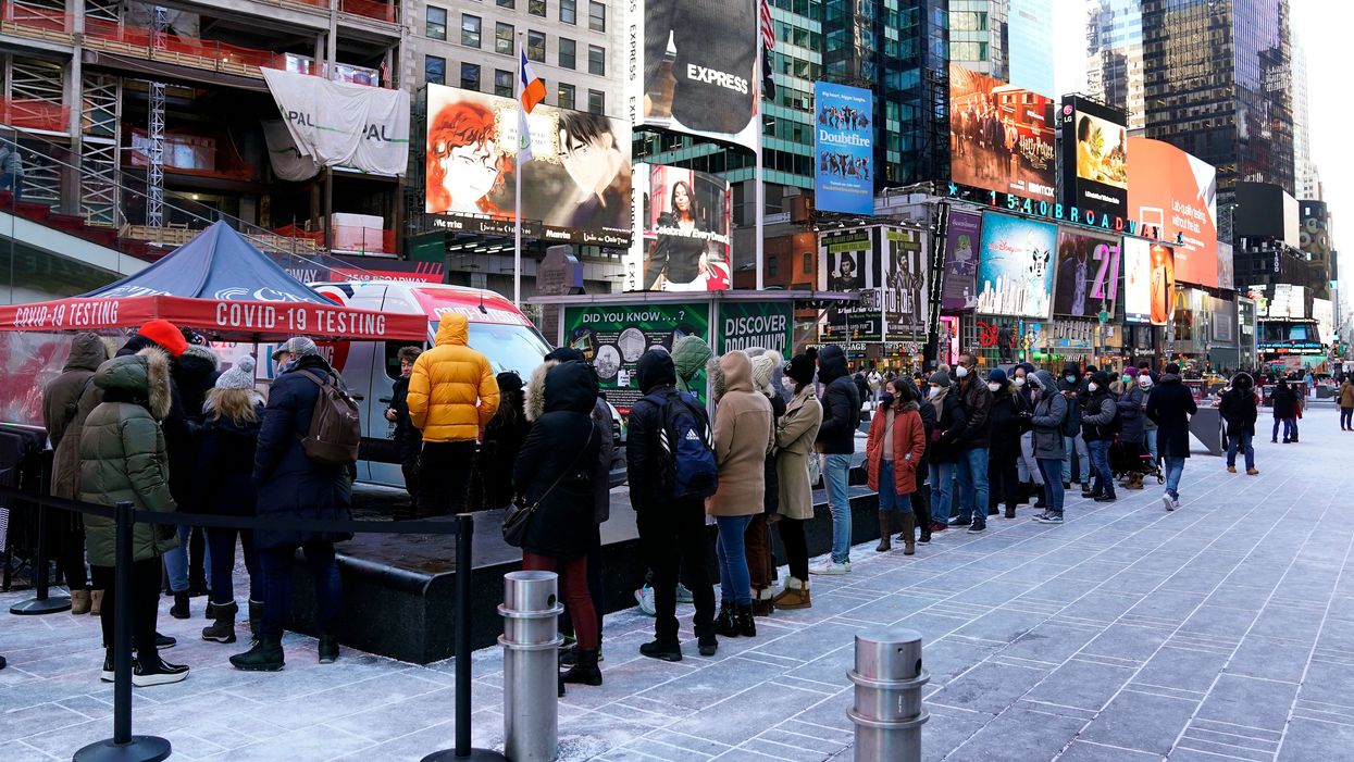 Texas GOP tried to dunk on people standing in line for Covid tests and it backfired