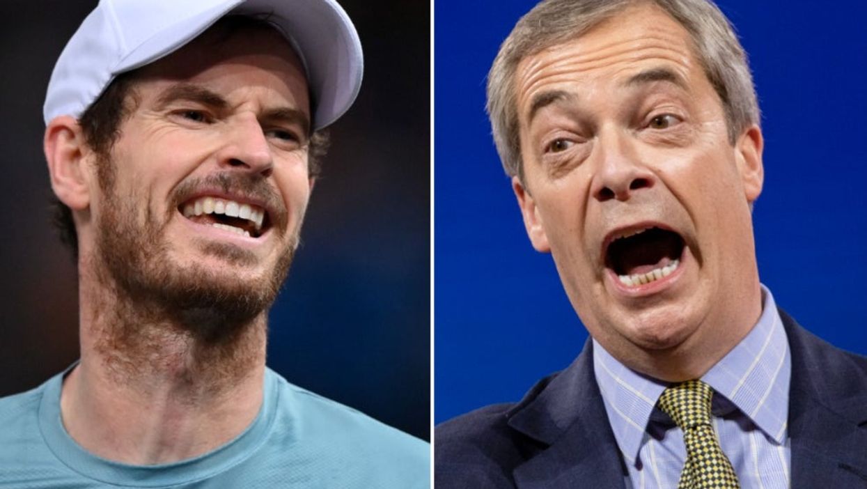 Andy Murray just roasted Nigel Farage over visiting Djokovic’s family and Twitter absolutely loves it