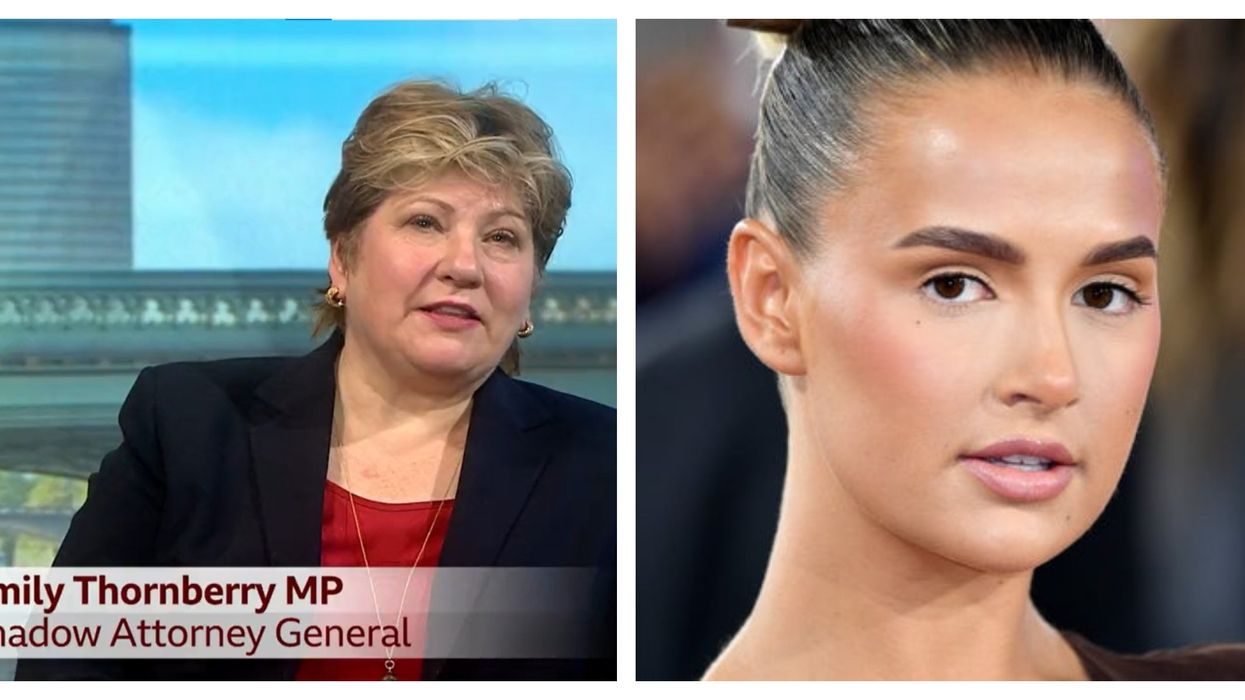 Emily Thornberry tells Molly-Mae Hague to ‘grow up - life is harder than she thinks’