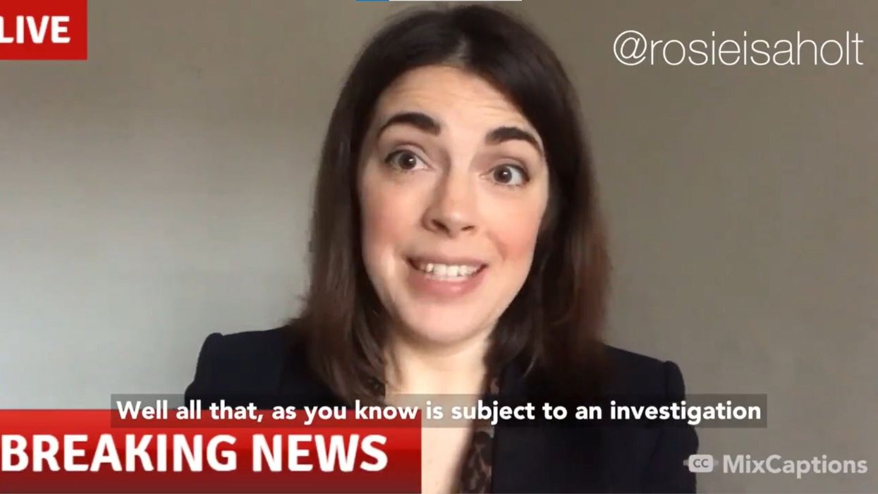 Comedian parodies an MP who doesn’t know whether she attended a Downing St Party or not