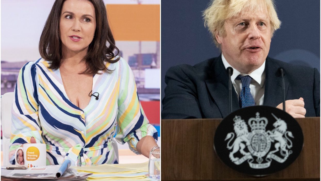 Susanna Reid mocks Boris Johnson for the time he hid in a fridge on Good Morning Britain