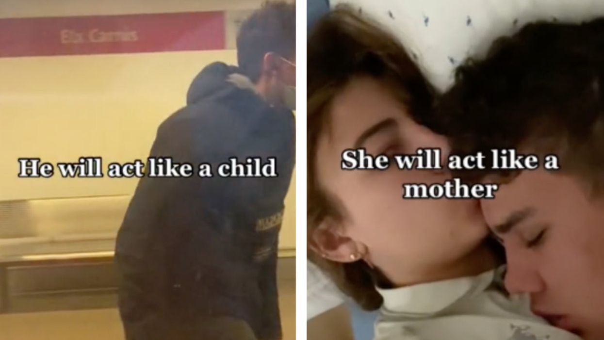 TikTok video comparing couples to mothers and sons sparks fierce debate