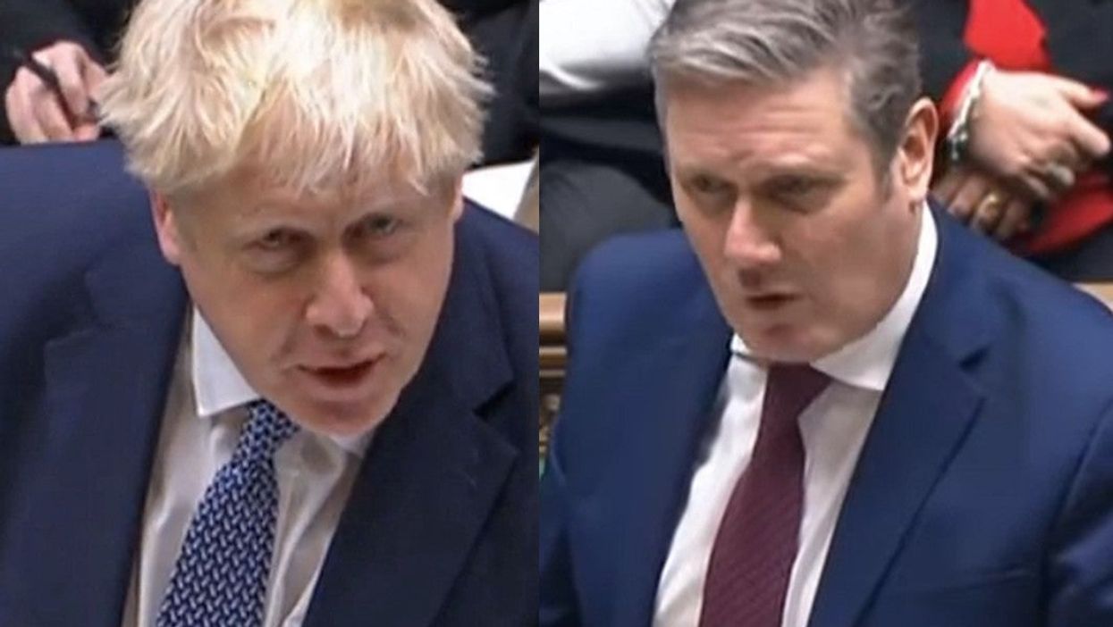 Who won this week’s PMQs? We’ve scored Boris Johnson and Keir Starmer as they discuss Downing St parties