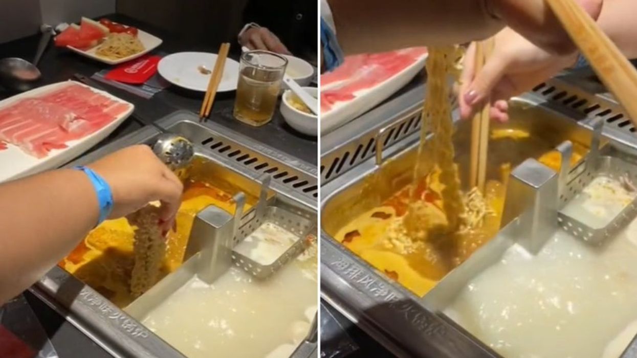 Diners spark debate after taking their own noodles to a restaurant