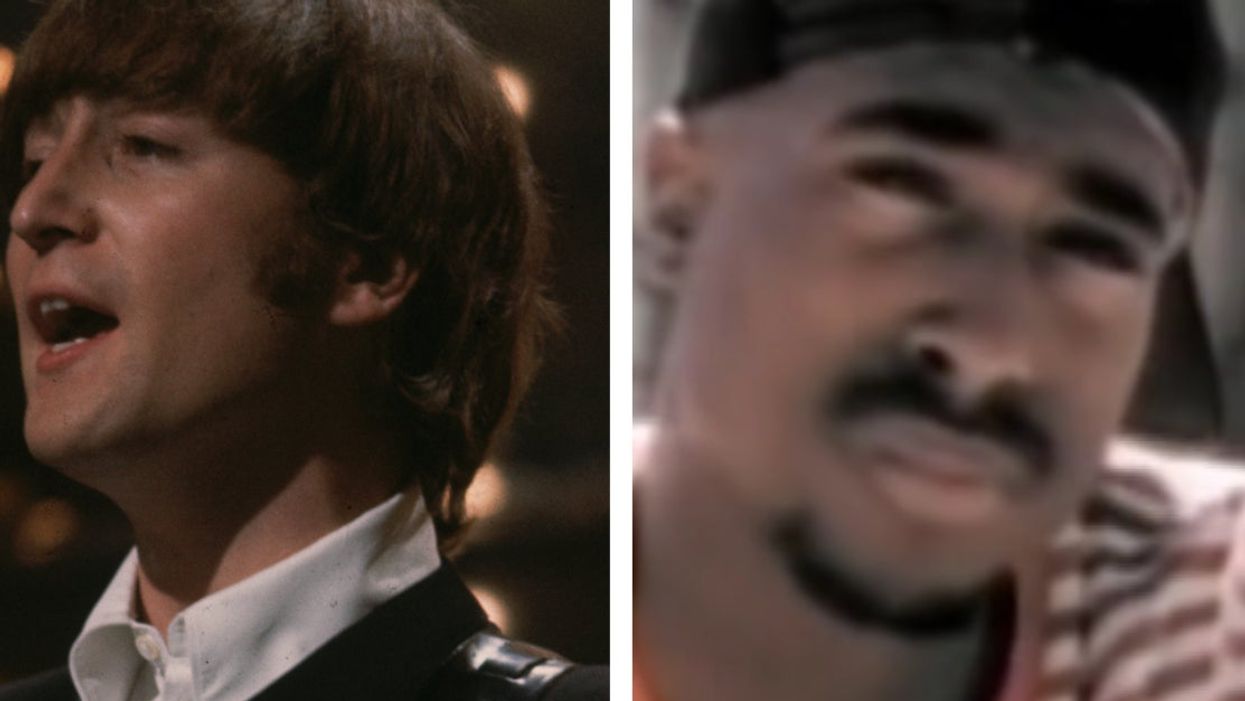 QAnon cultists think John Lennon and Tupac are about to team up on stage