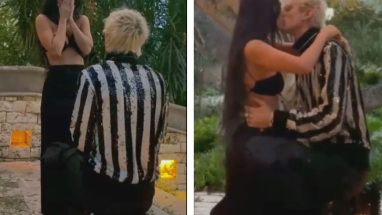 Megan Fox and Machine Gun Kelly got engaged then ‘drank each other’s blood’ - the best reactions
