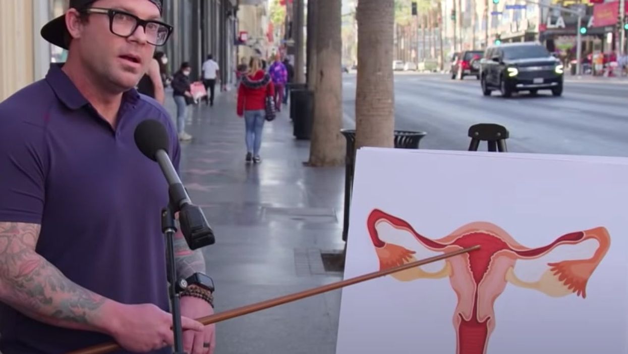 Men on the street were asked to identify female anatomy and they failed spectacularly