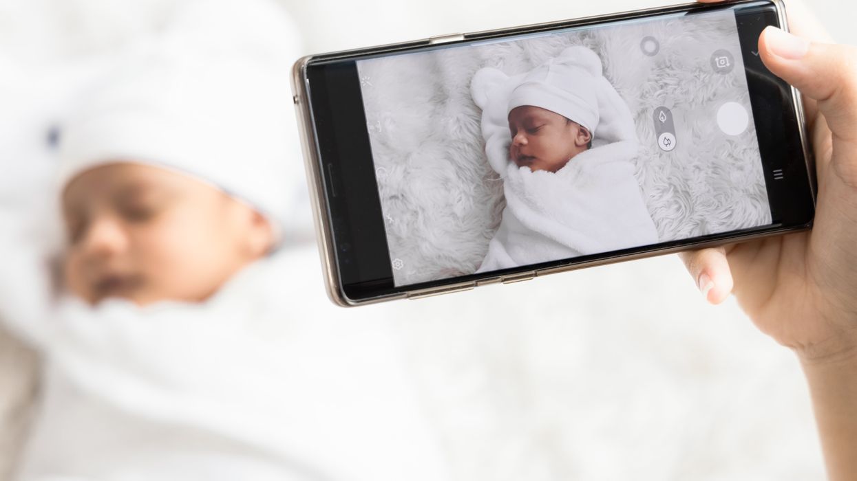 Parents argue over whether or not newborn should have Instagram account