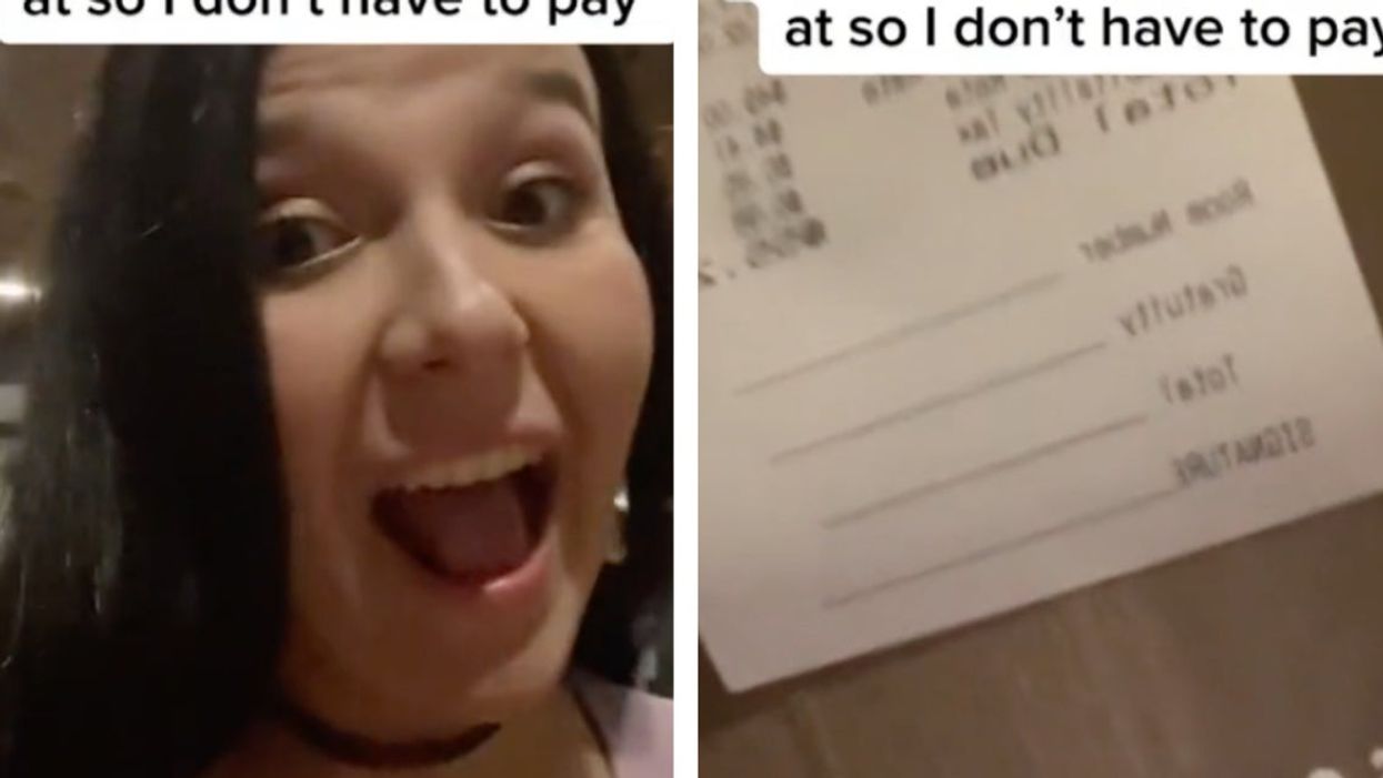 TikToker criticised for ‘putting someone else’s room number on hotel bar check’