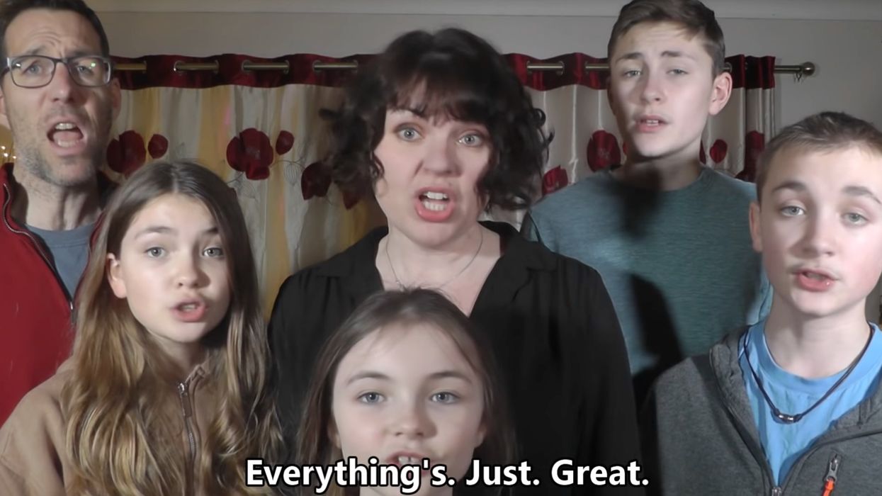 Singing family release brilliant satire song about Sue Gray inquiry