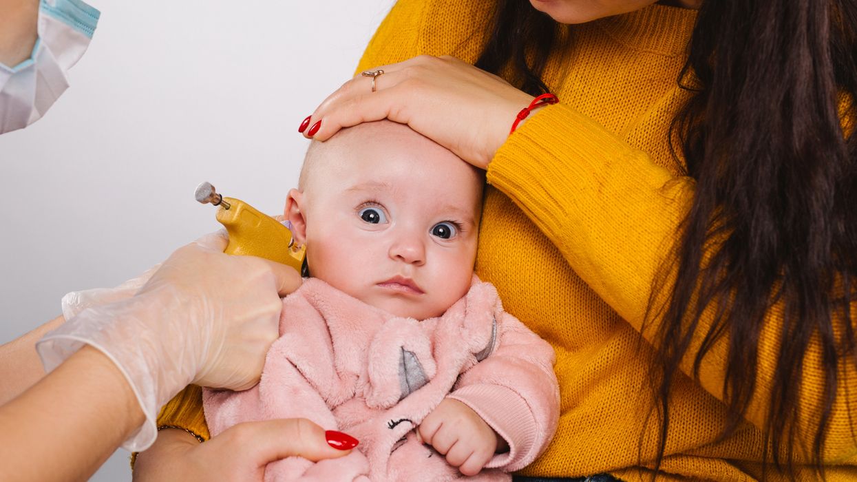 Woman criticised for piercing baby’s ears in viral TikTok