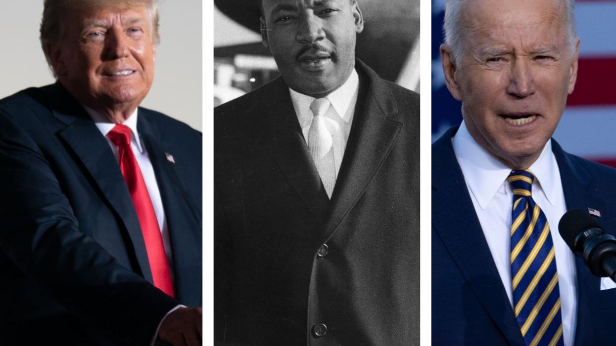 Biden and Trump’s messages on MLK Day couldn’t be any more different