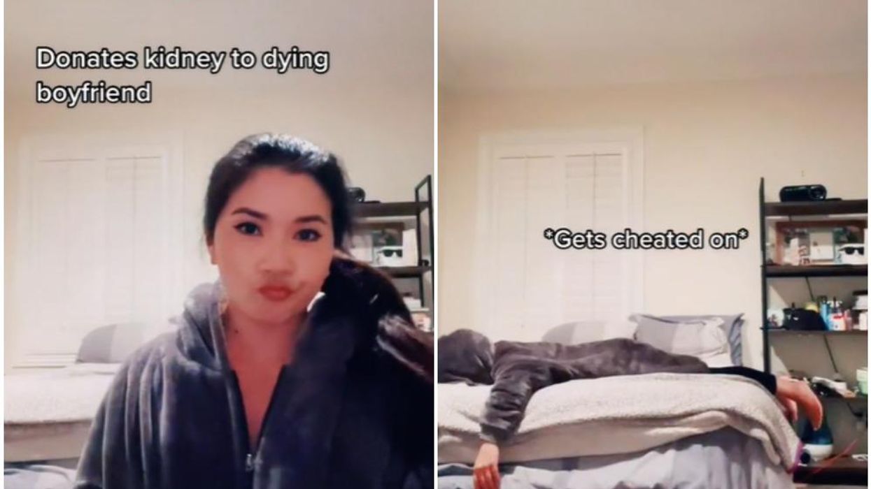 Woman donates kidney to her boyfriend who then cheats and dumps her