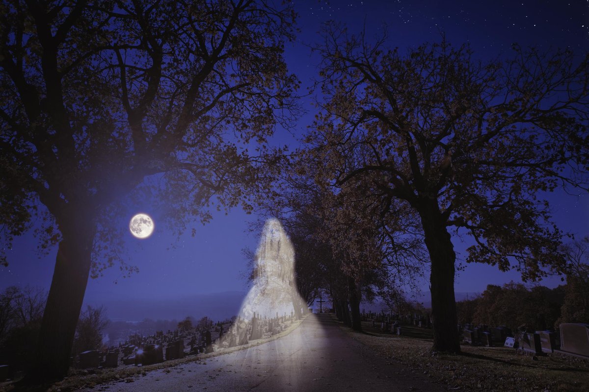 A 'ghost' has been scaring walkers by telling them to 'f**k off'