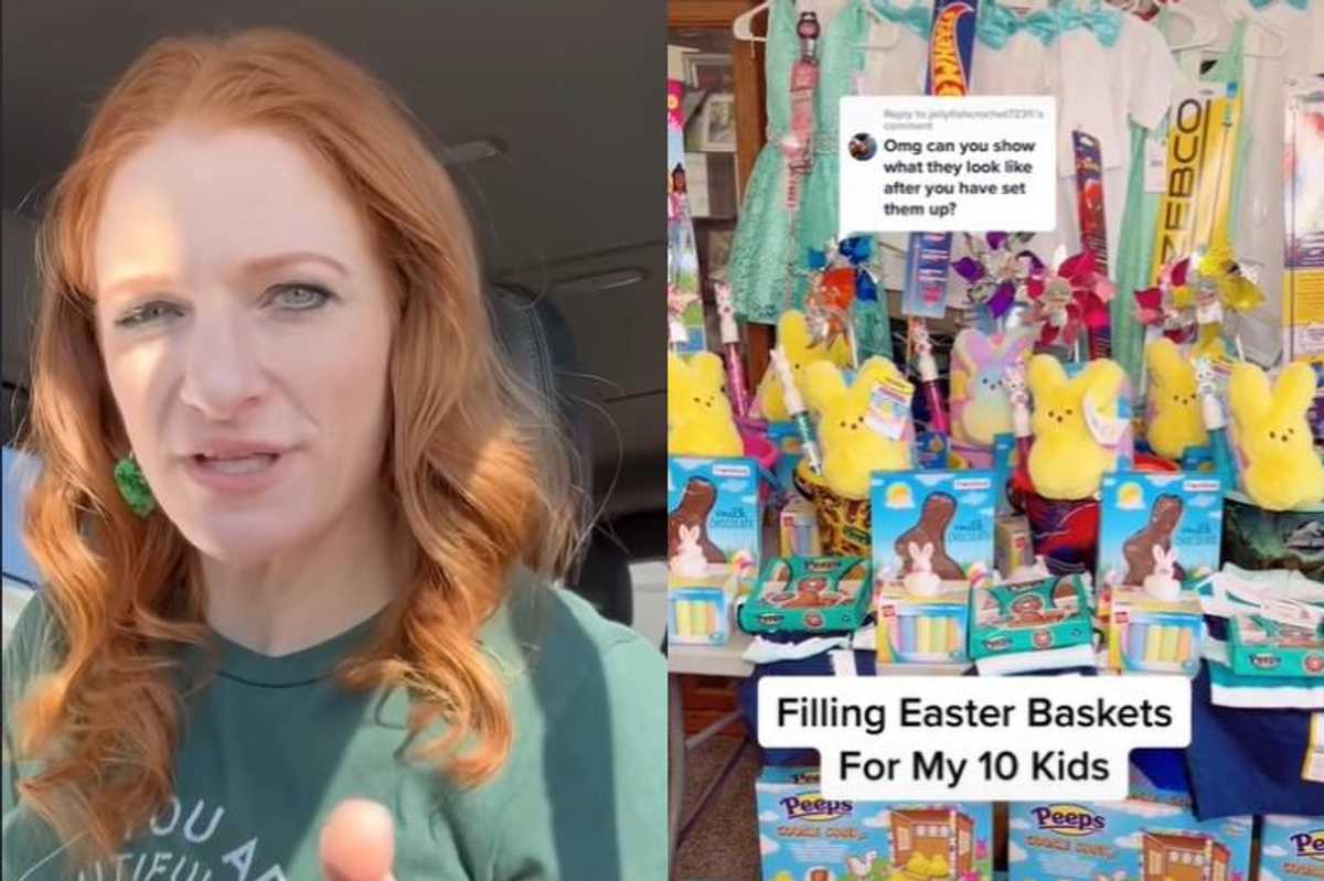 Mum of 10 leaves people shocked after spending more than £1k on Easter gifts