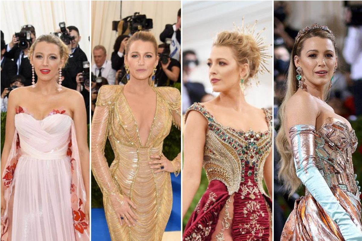 The key detail that you might have missed in all of Blake Lively's Met Gala outfits