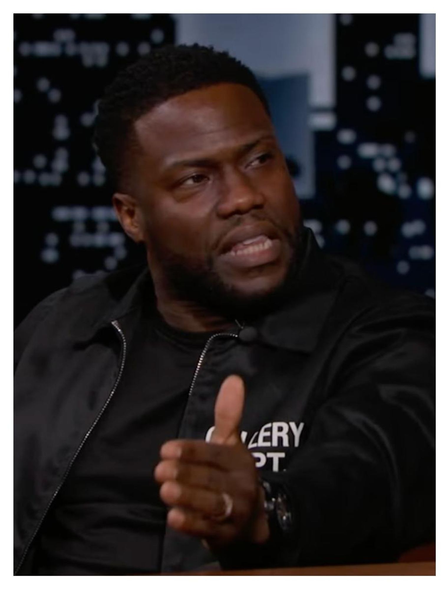 TV host looked shocked after Kevin Hart said Dave Chappelle incident 'had to happen'